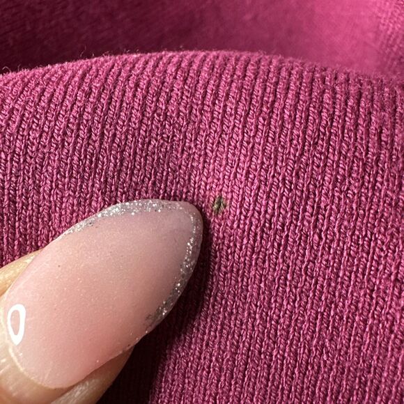 Vintage Y2K Ann Taylor Loft Pink Jewel Button Knit Cardigan Sweater Small Preppy - Picture 7 of 10